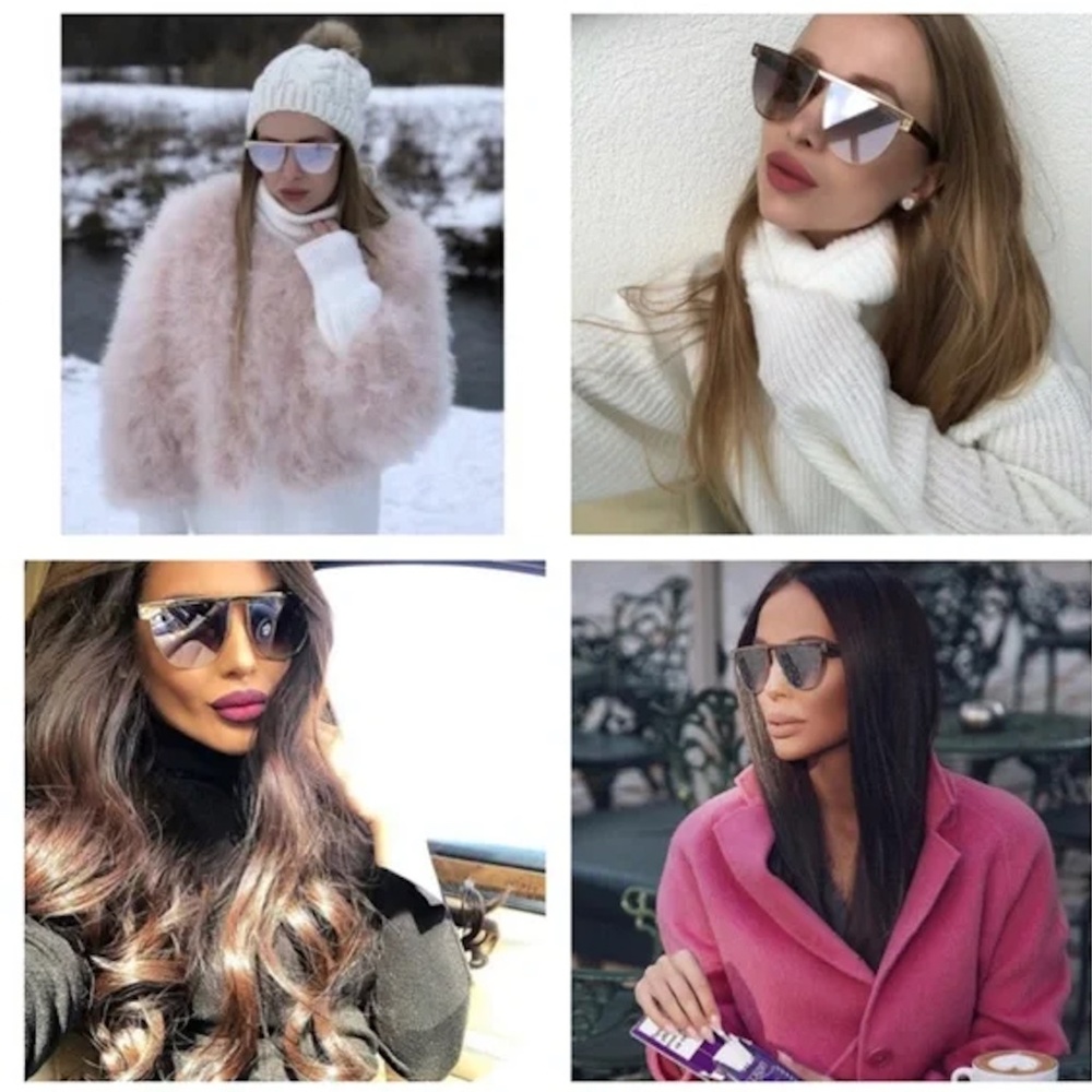 New Tom Ford Stephanie-02 Aviator Sunglasses - Picture 9 of 16